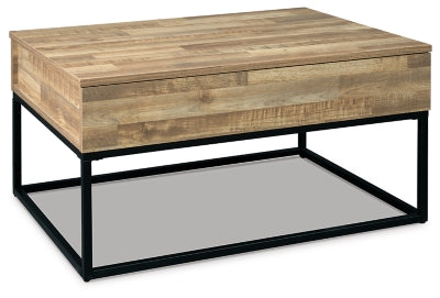 LIFT TOP COCKTAIL TABLE (92.075cm x 66.675cm)
