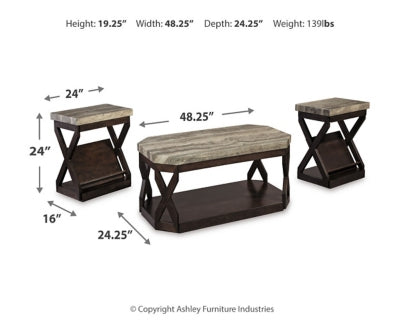 Occasional Table Set (3/CN) (122.2502cm x 61.2902cm)