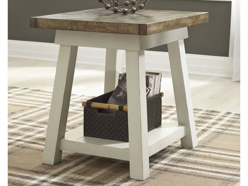 RECTANGULAR END TABLE