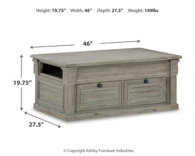 Moreshire Lift Top Coffee Table (116.84cm x 69.85cm)
