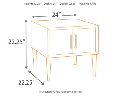 Kisper End Table