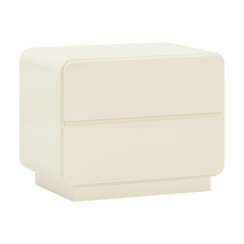 Sagura Cream Nightstand