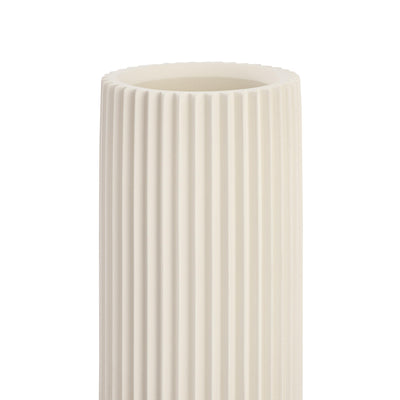 Jenna White Concrete Table Vase