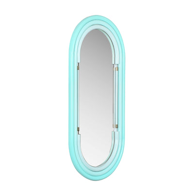 Neon Large Wall Mirror in Blue