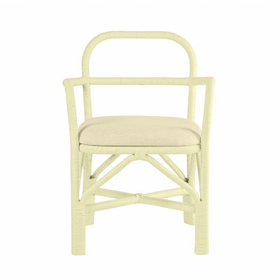 Ginny Cream Rattan Dining Chair