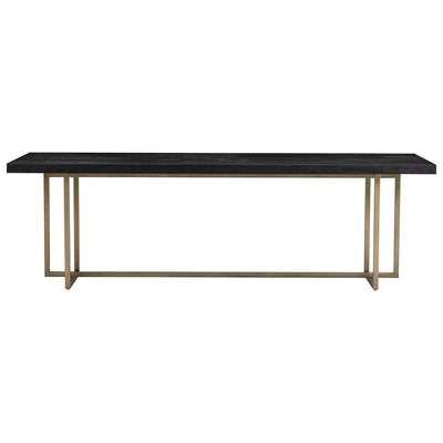 Mason Black 95" Dining Table