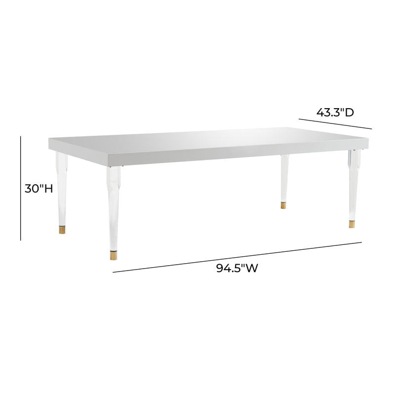 Tabby Glossy Lacquer Dining Table