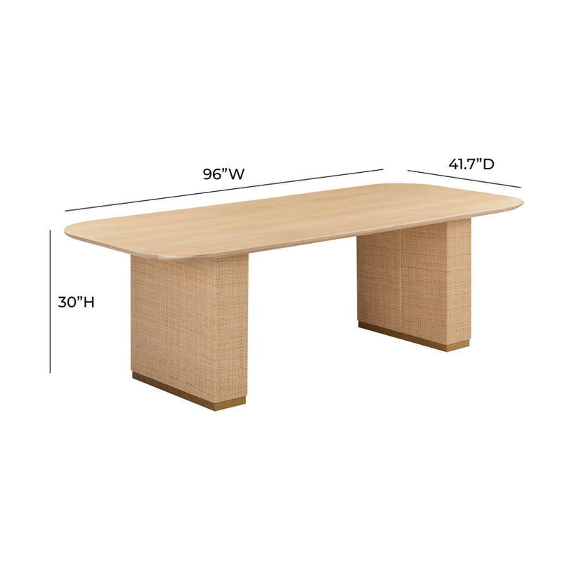 "Akiba 96"" Rectangular Dining Table "