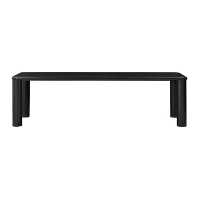 Akola Black Oak Rectangular Dining Table