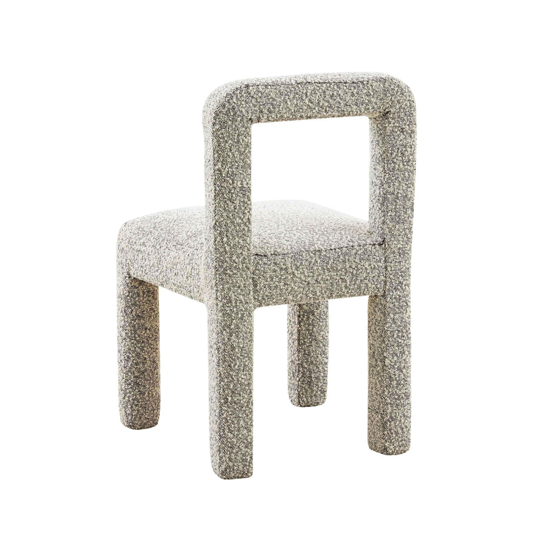 Hazel Grey Boucle Dining Chair