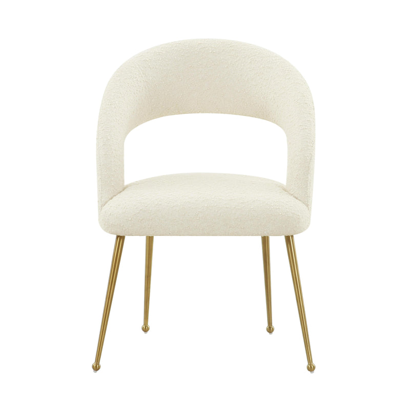 Rocco Cream Performance Boucle Dining Chair