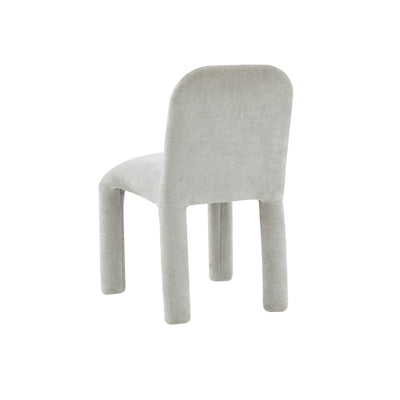 Georgia Light Grey Performance Chenille Dining Chair