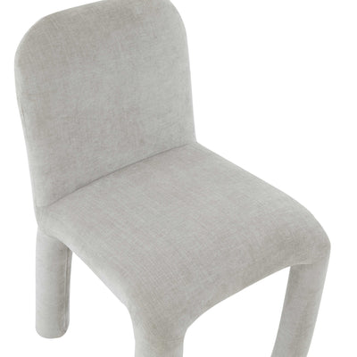 Georgia Light Grey Performance Chenille Dining Chair