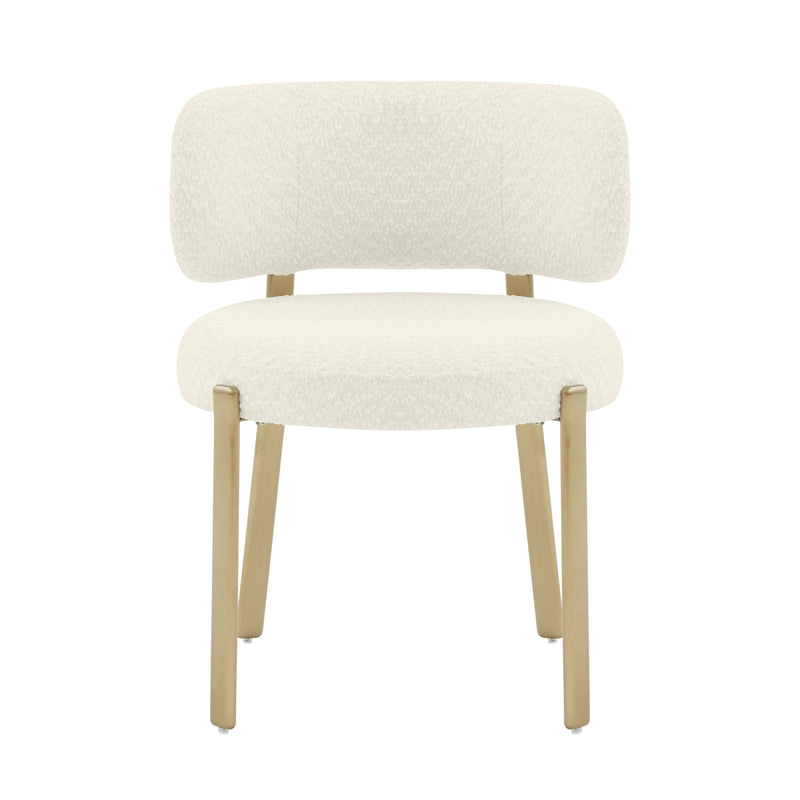 Margaret Cream Performance Boucle Dining Chair