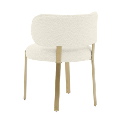 Margaret Cream Performance Boucle Dining Chair