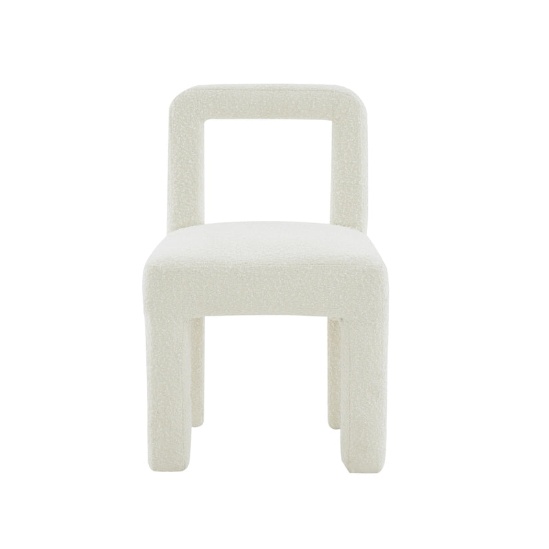 Hazel Cream Boucle Dining Chair