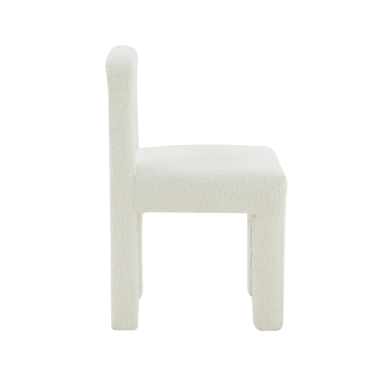 Hazel Cream Boucle Dining Chair