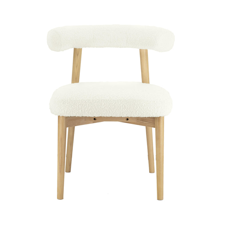 Spara Cream Boucle Side Chair