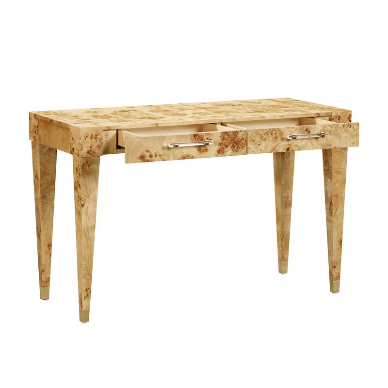 Brandyss Natural Burl Work Desk