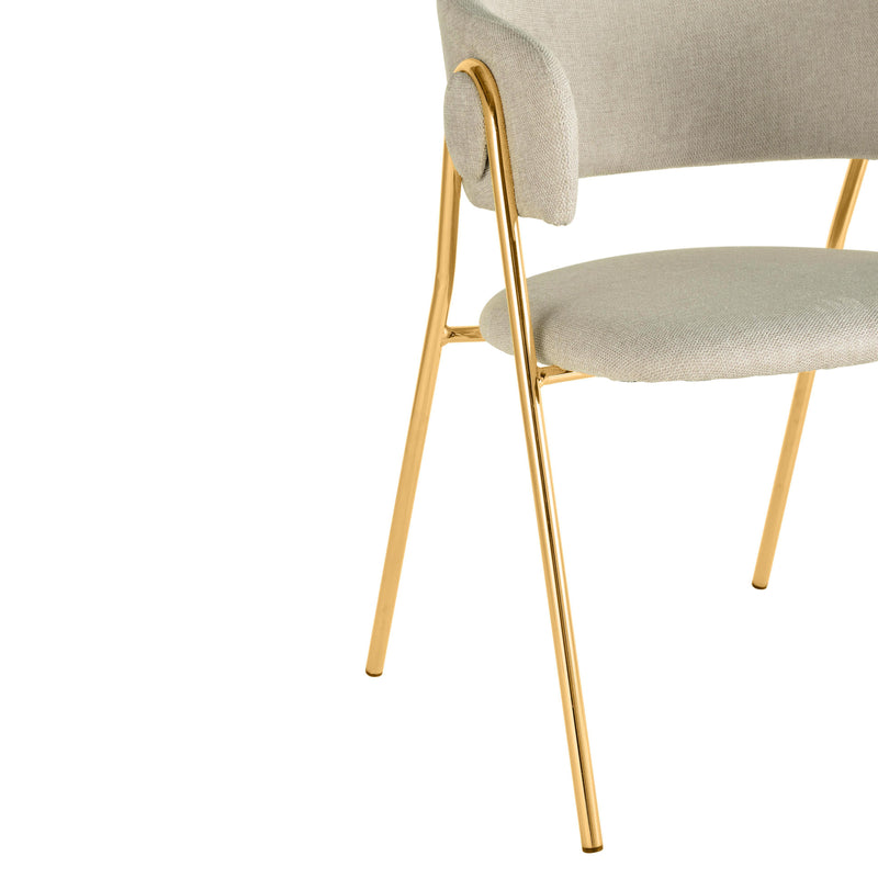 Lara Cream Dining Chair by Inspire Me! Home Décor