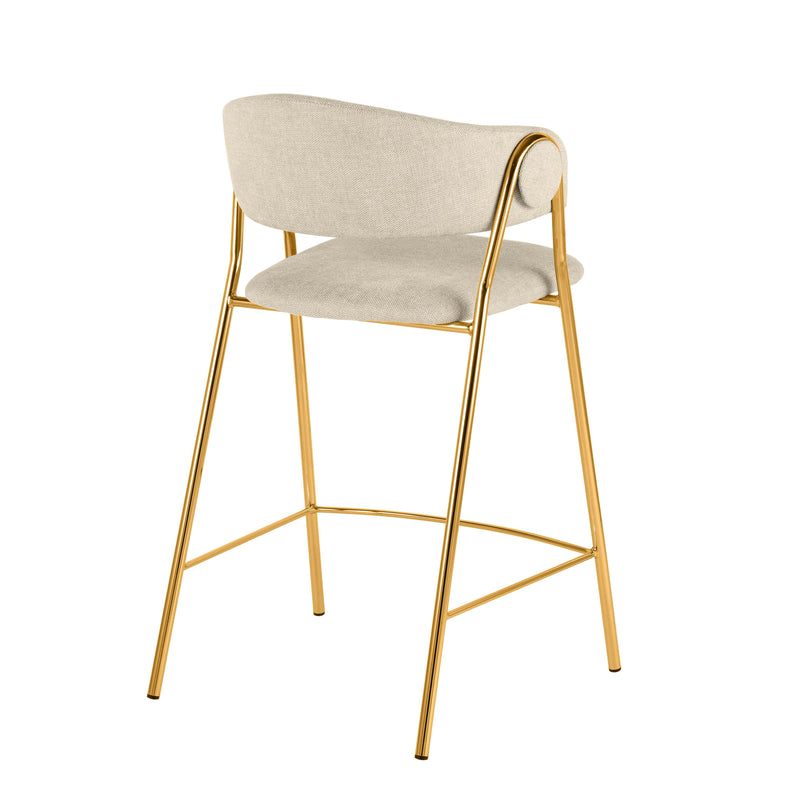 Lara Cream Counter Stool by Inspire Me! Home Décor