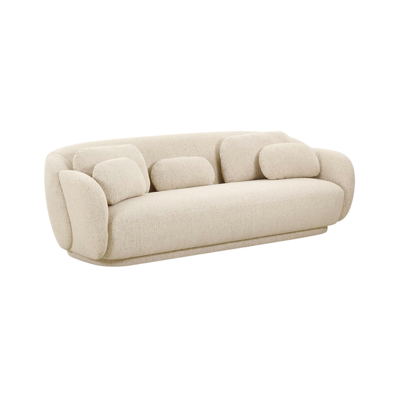 Misty Cream Boucle Sofa