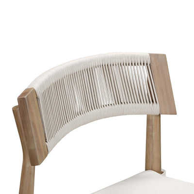 Gata Cream Outdoor Dining Chair