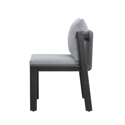 Nancy Grey Outdoor Dining Chair