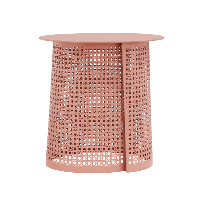 Pesky Coral Pink Side Table