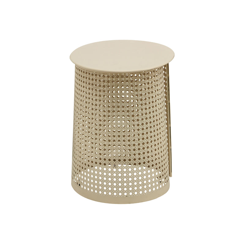 Pesky Eggnog Cream Side Table