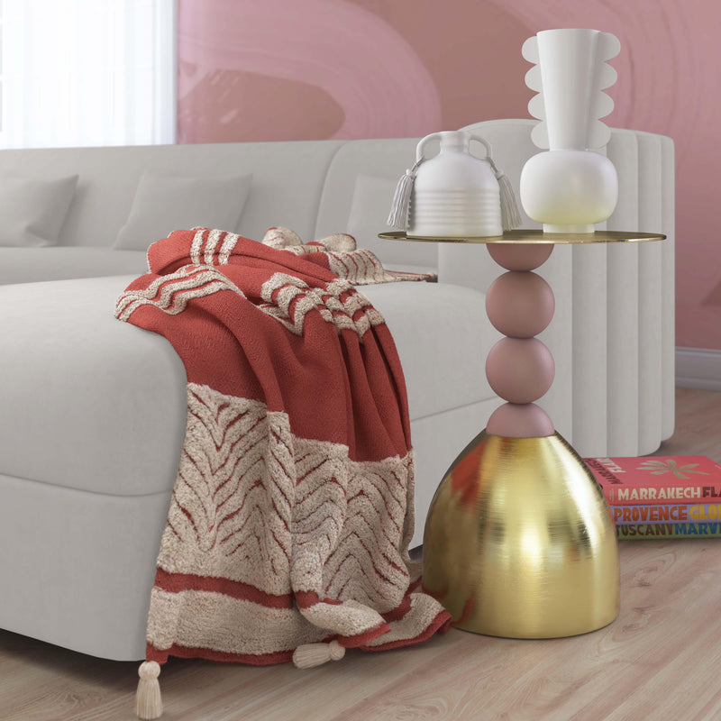 Daleyza Gold Side Table