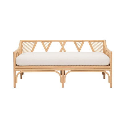 Jayla Natural Rattan Bench