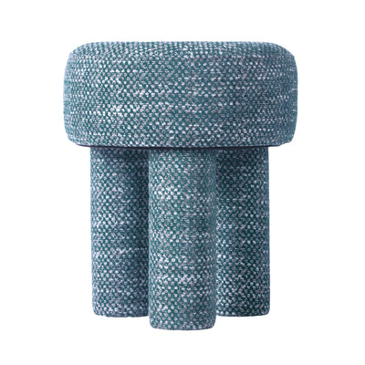 Claire Teal Knubby Stool