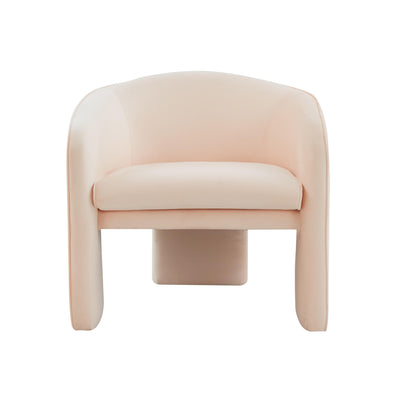 Marla Peche Velvet Accent Chair