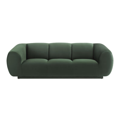 Emmet Forest Green Velvet Sofa