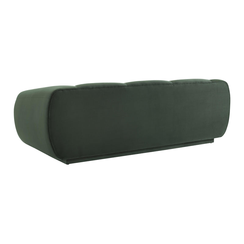 Emmet Forest Green Velvet Sofa