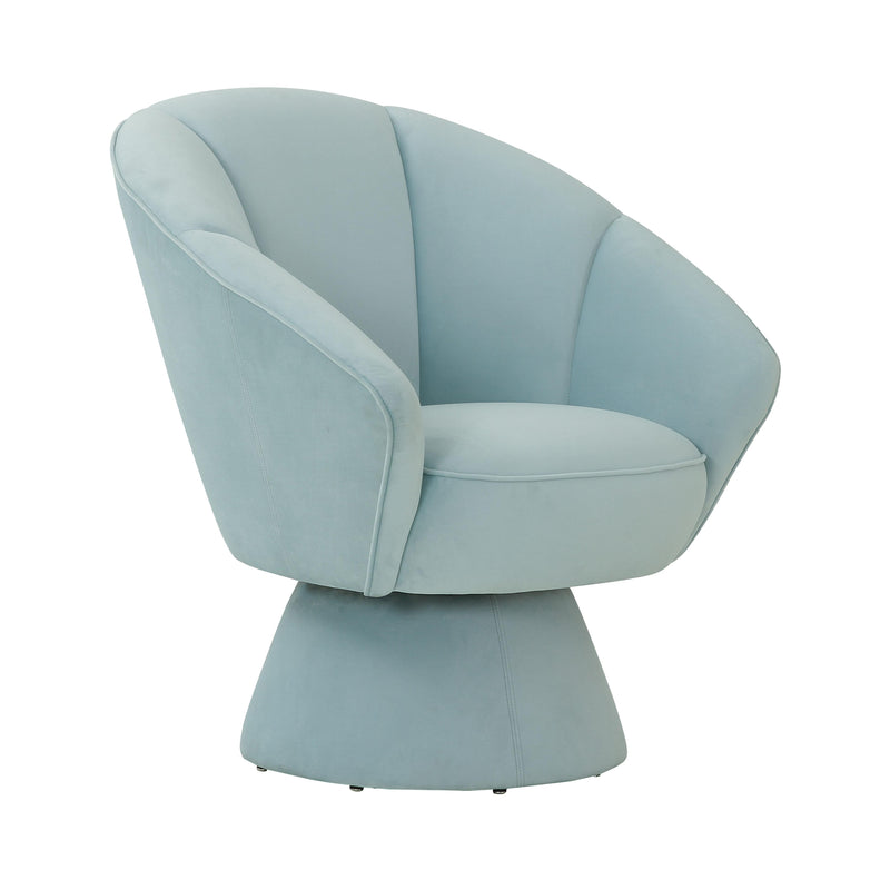 Allora Light Blue Accent Chair