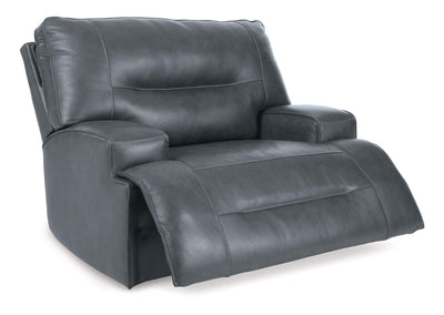 Francesca Power Reclining Loveseat with Console