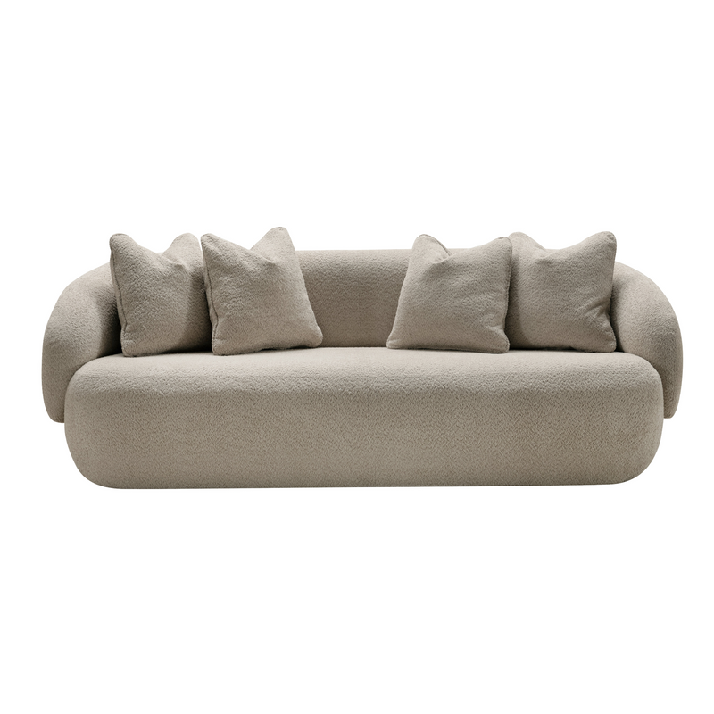 Raya Beige Sofa (220cm)