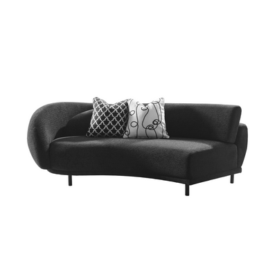 Lush Lounge Black Sectional