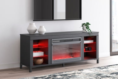 Cayberry 60" TV Stand with Electric Fireplace (151.511cm x 39.497cm)