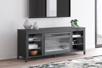 Cayberry 60" TV Stand with Electric Fireplace (151.511cm x 39.497cm)