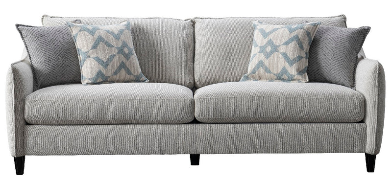 Trendy Grey Living Room Set ( Sofa+Loveseat)