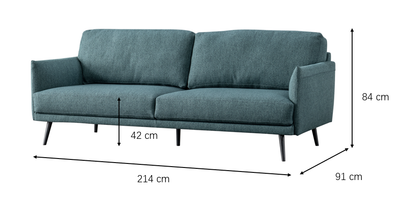Shadow 3 Seater Sofa (214cm)