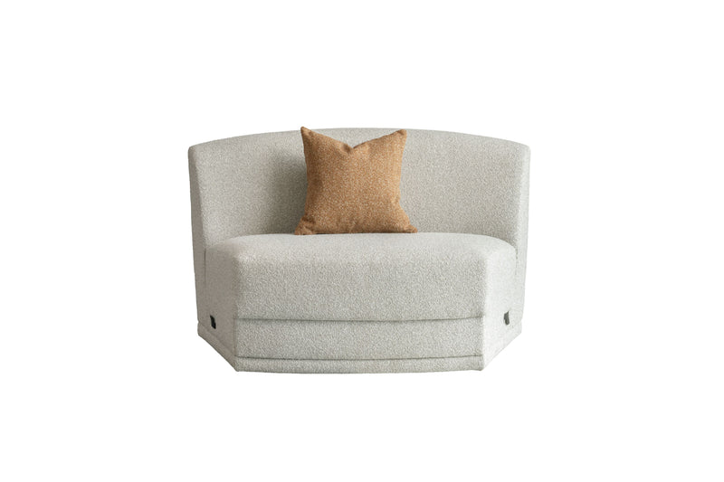 Blissful Seating Beige Armless Chair W138