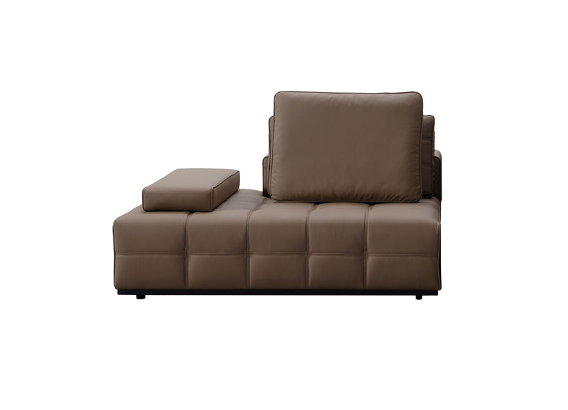 Cloud Comfort Brown Left Arm Facing Seater W140