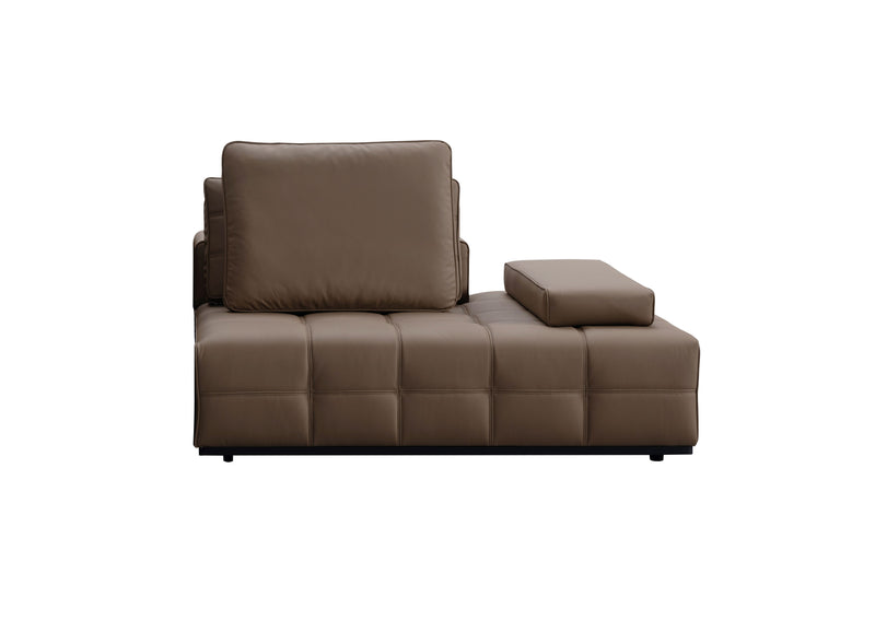 Cloud Comfort Brown Right Arm Facing Seater W140