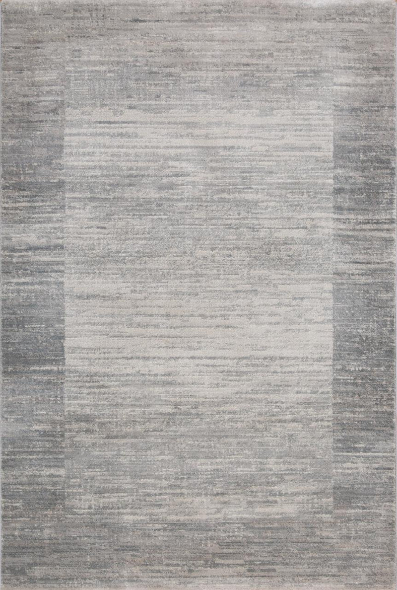 Modern square gray Rug