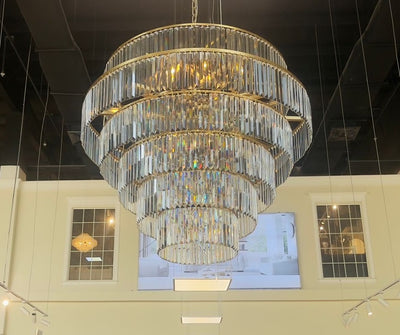 Polaris Crystallin Chandelier