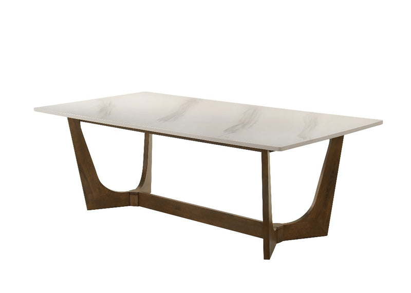 Morgans White Marble Dining Table 8